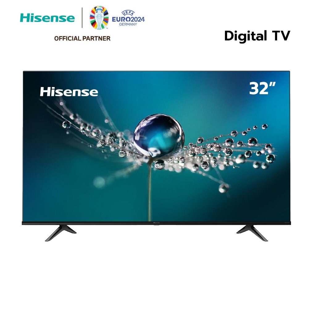 Hisense TV 32E3G อัพเกรดความบันเทิงในบ้านของคุณ ทีวี 32 นิ้ว ดีไซน์ทันสมัย