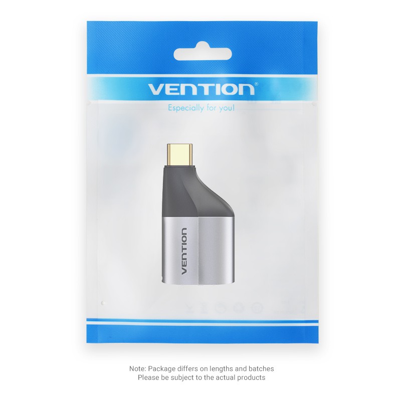 Vention อะแดปเตอร์ Type-C เป็น HDMI 4K เชื่อมต่อง่าย ฉายภาพคมชัด