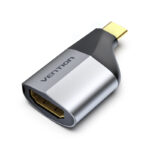 Vention อะแดปเตอร์ Type-C เป็น HDMI 4K เชื่อมต่อง่าย ฉายภาพคมชัด